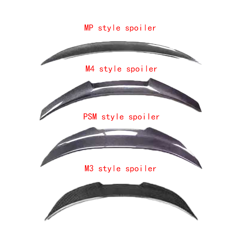 G20/G22 dry carbon fiber spoilers