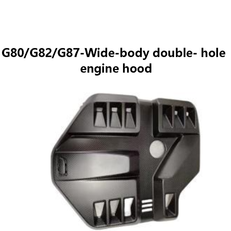 BMWG80/G82/G87-Wide-body double- hole engine hood