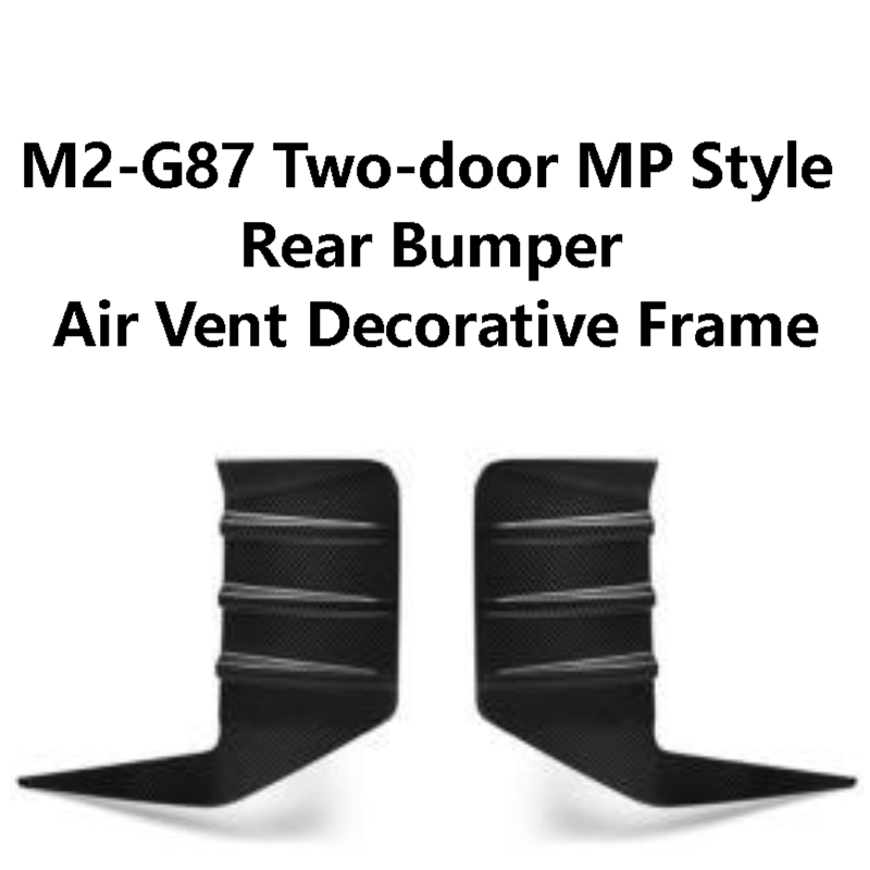BMWM2-G87 Two-door MP Style Rear Bumper Air Vent Decorative Frame