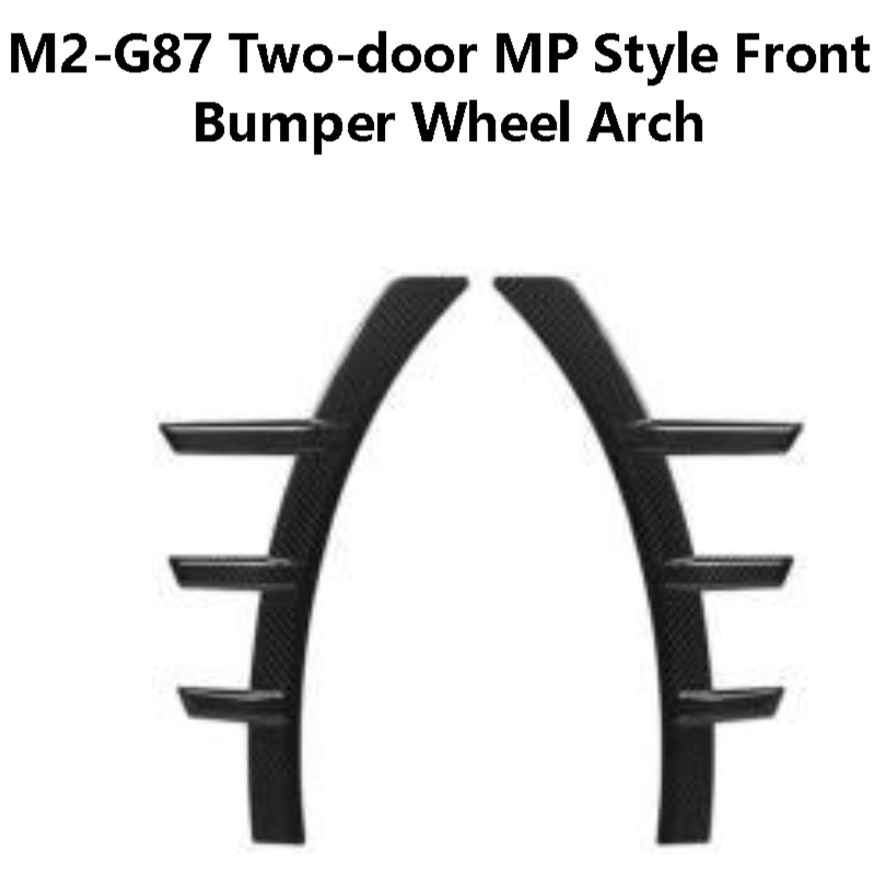 BMWM2-G87 Two-door MP Style Front Bumper Wheel Arch