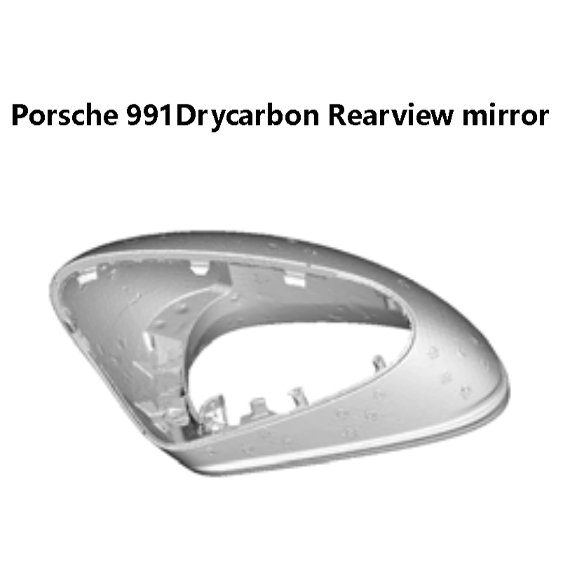 Porsche 991Drycarbon Rearview mirror