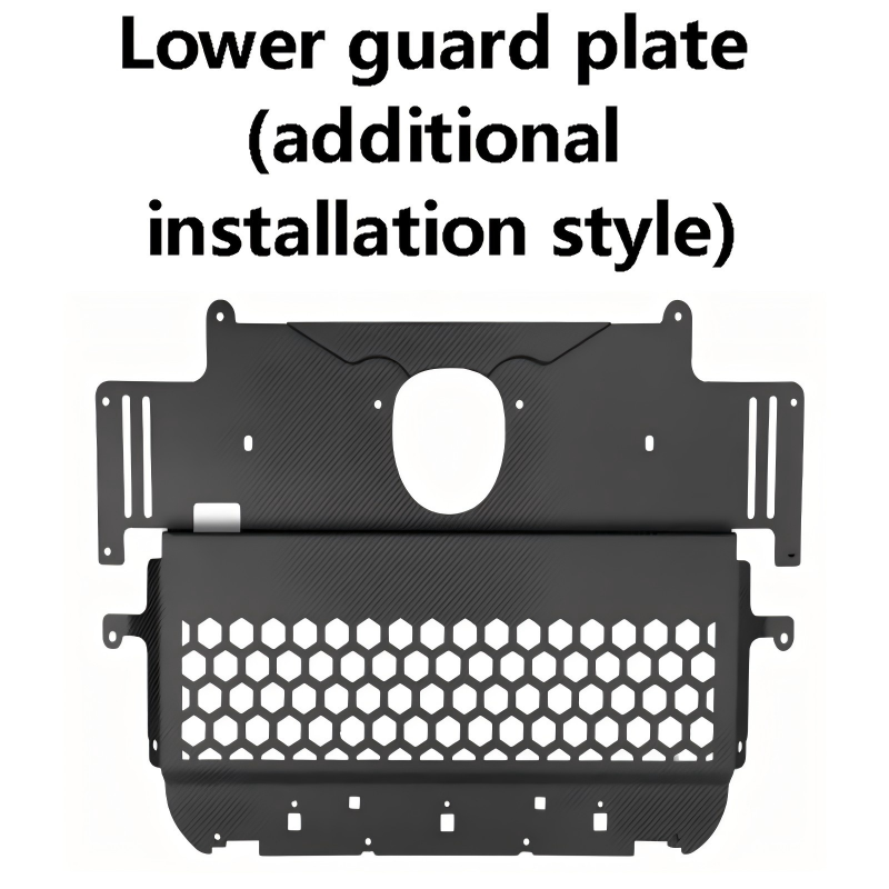 BMW G80/G82 Lowe rguard plate (additional installation style)