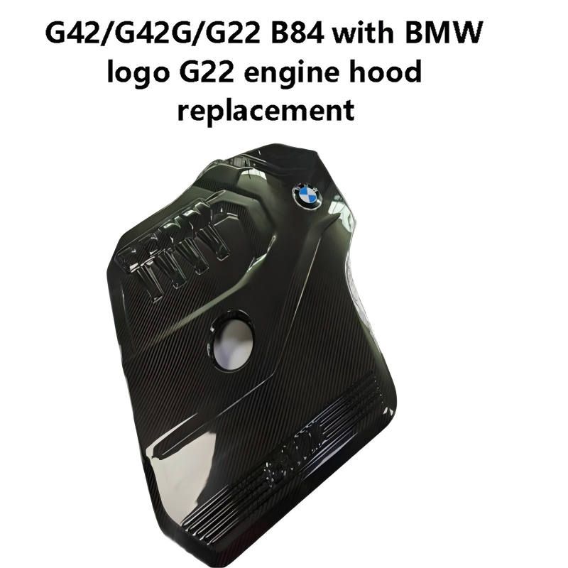 BMW G42/G42G/G22 B84 with BMW logo G22 engine hood replacement
