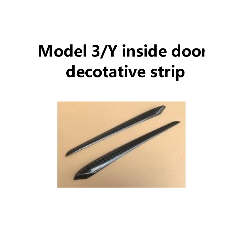 Model 3/Y inside door decorative strip