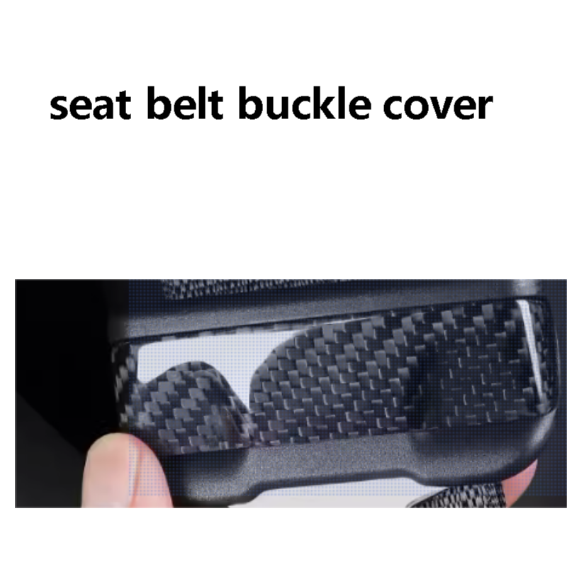 Tesla Seat Belt Buckle Cover