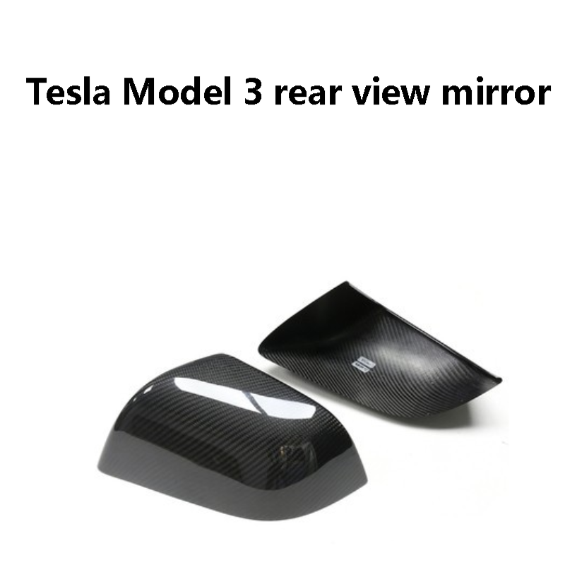 Tesla Model 3 rear view mirror cover