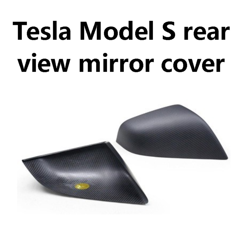 Tesla Model S rear view mirror cover