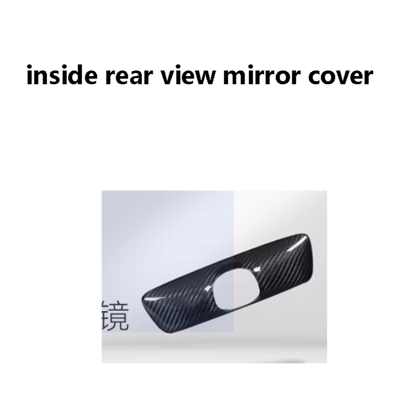 Tesla inside rear view mirror cover