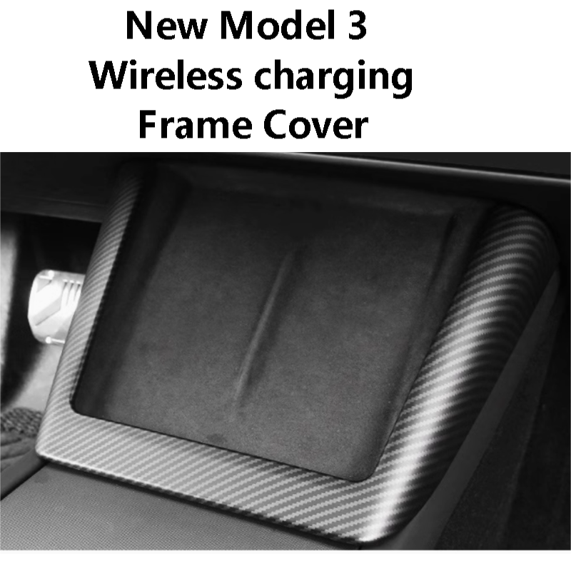 Tesla New Model 3 Wireless charging frame cover