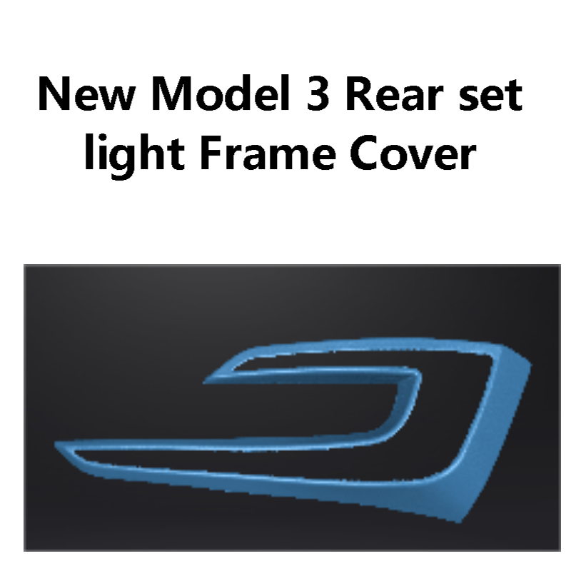 Tesla New Model 3 Rear set light Frame Cover