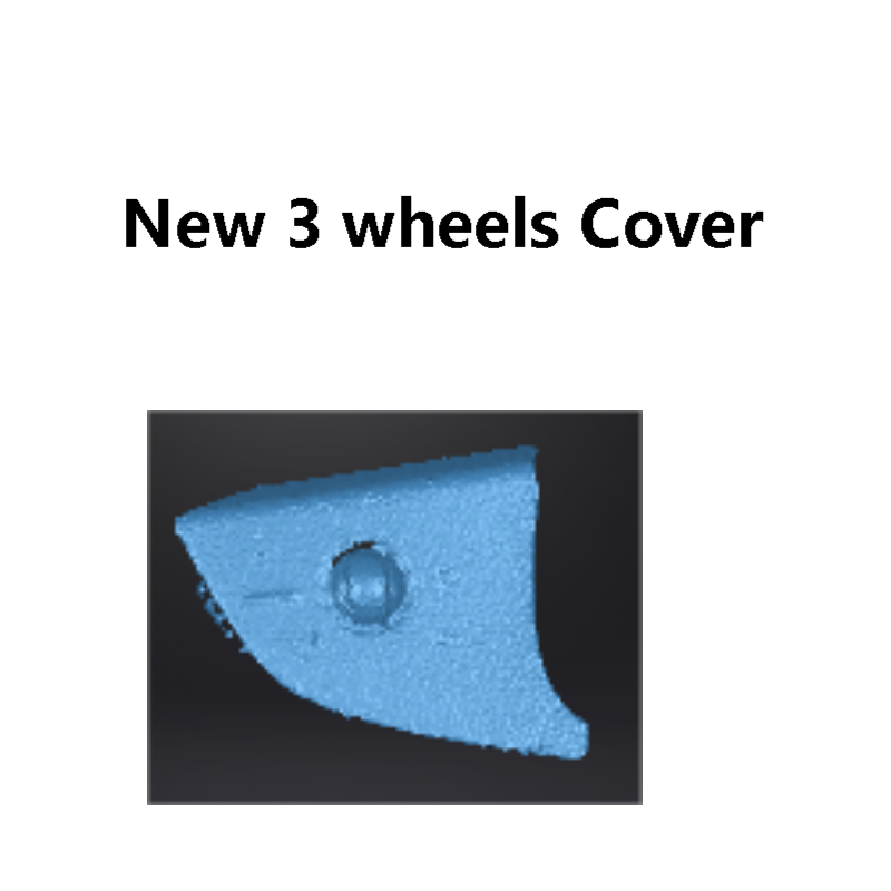 Tesla New Model 3 wheels Cover 3in 1 set