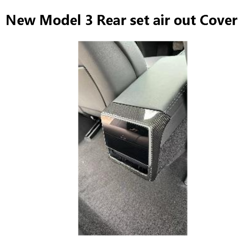 Tesla New Model3 Rear set air out Cover