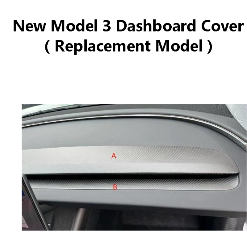 Tesla New Model 3 Dashboard Cover