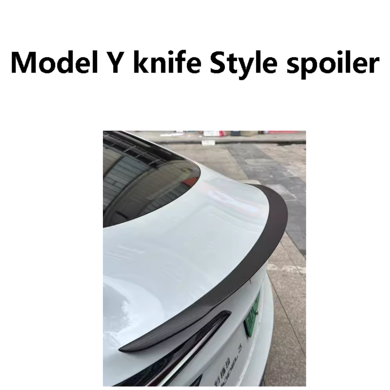 Tesla Model Y Knife Style sopiler(All Model Y can use)